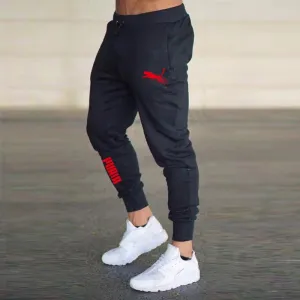 2024New Men Sweatpants Autumn Winter Print Fleece Warm Jogging Pants Male Outdoor Tracksuits Harajuku Streetwear Casual Trousers