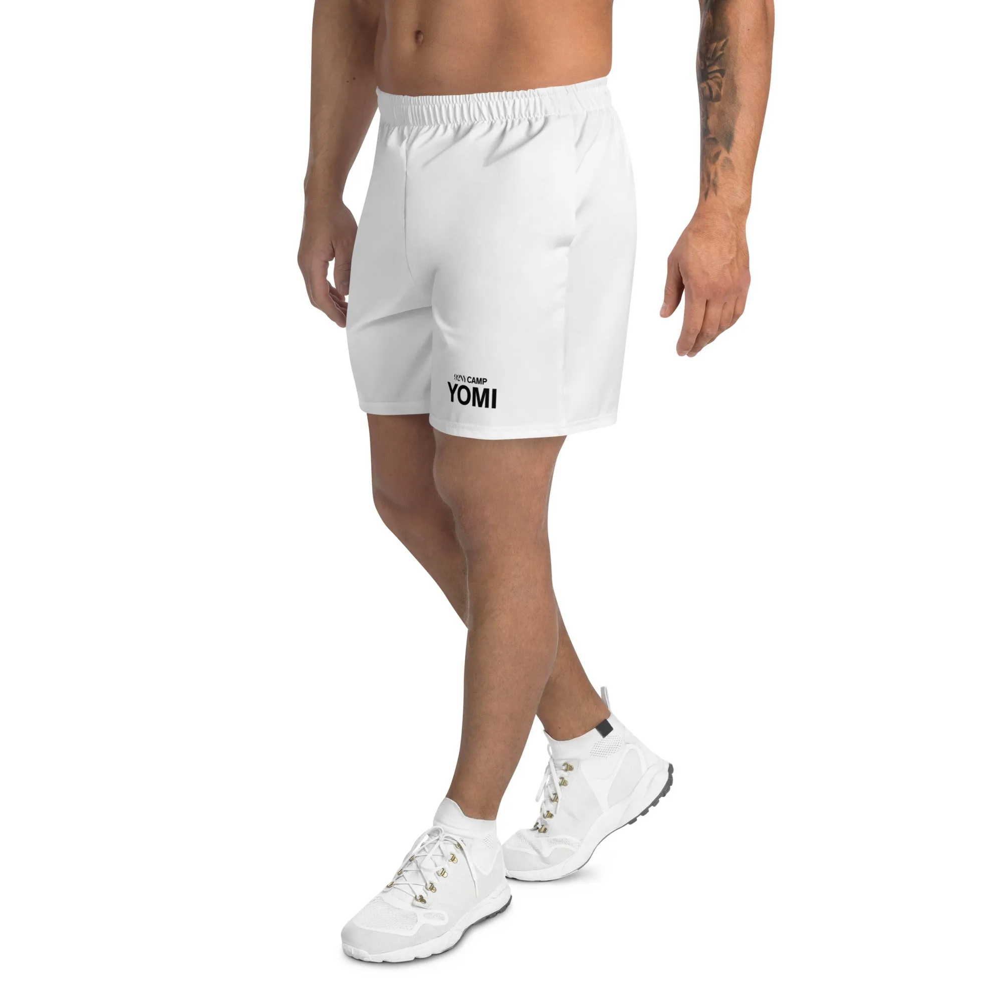 92nd St Athletic White Shorts - Yomi