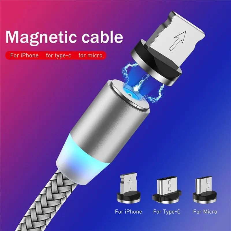 Aluminium Strong Magnetic USB Fast Charging Cable