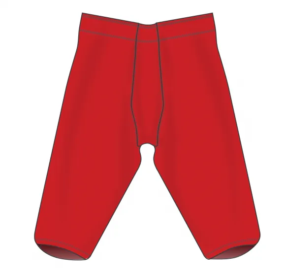 Athletic Knit (AK) F205-005 Red Pro Football Pants