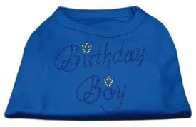 Birthday Boy Rhinestone Shirts Blue XXXL (20)