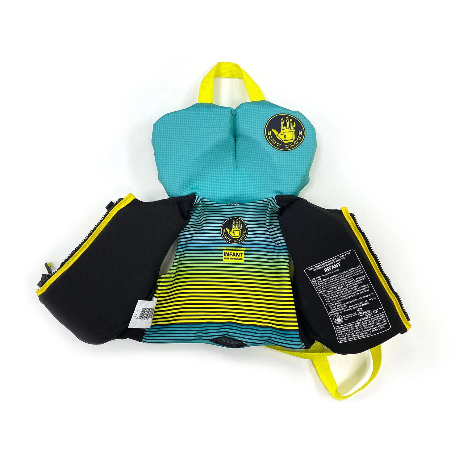 Body Glove Infant Boys' U.S. Coast Guard-Approved PFD (One Size, less than 30 lbs.)