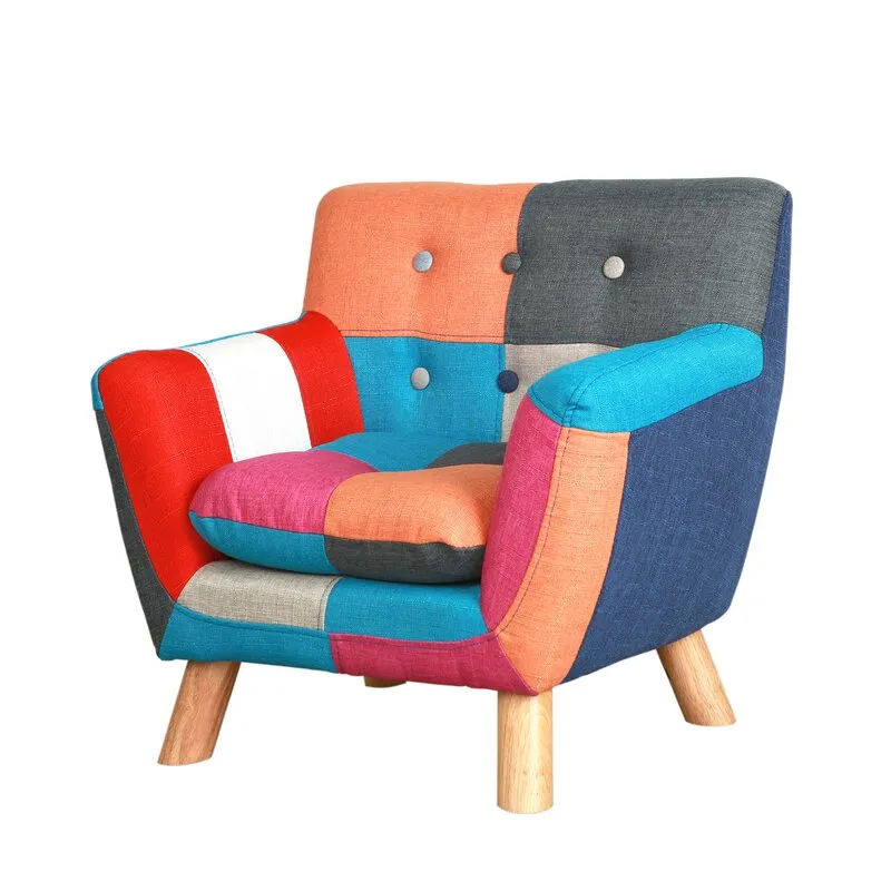 Borcky Patchwork Kids Foam Chair