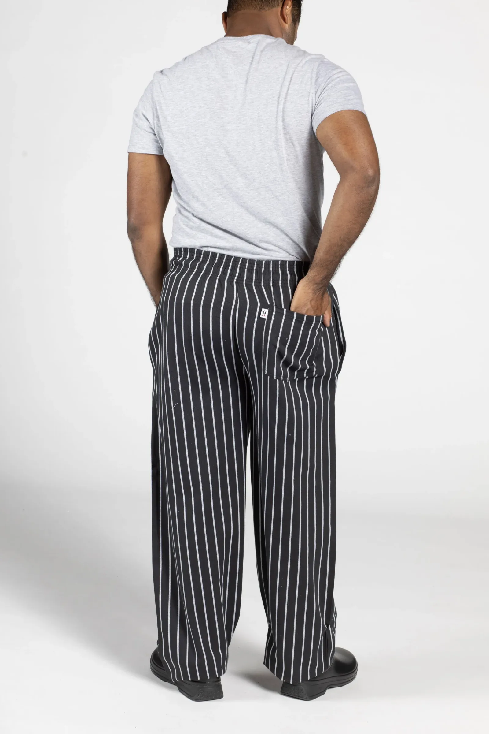 Chalk Stripe Classic Chef Pant (3")