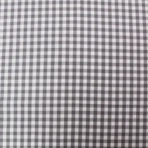 Dressmaking Cotton Gingham - Wide Width - Grey and White