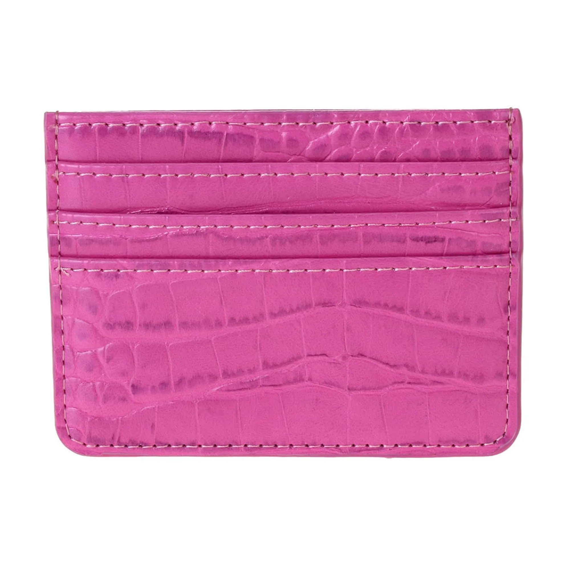 GC1076 Tiara Crocodile Skin Slim Cardholder/Wallet