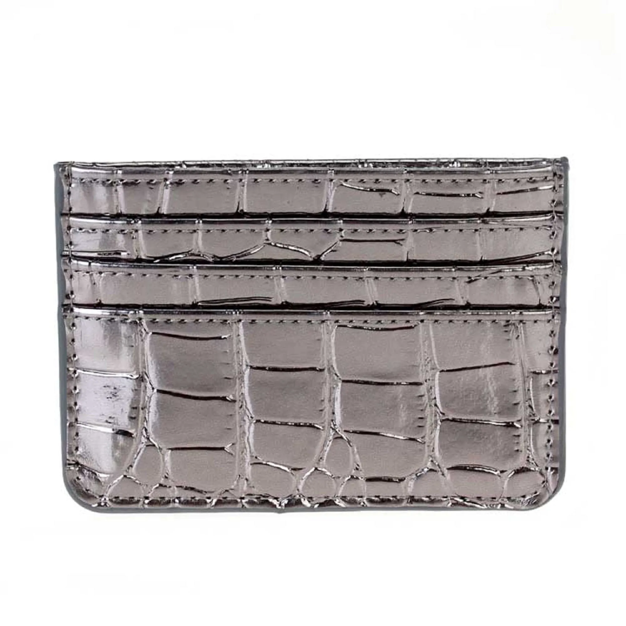 GC1076 Tiara Crocodile Skin Slim Cardholder/Wallet