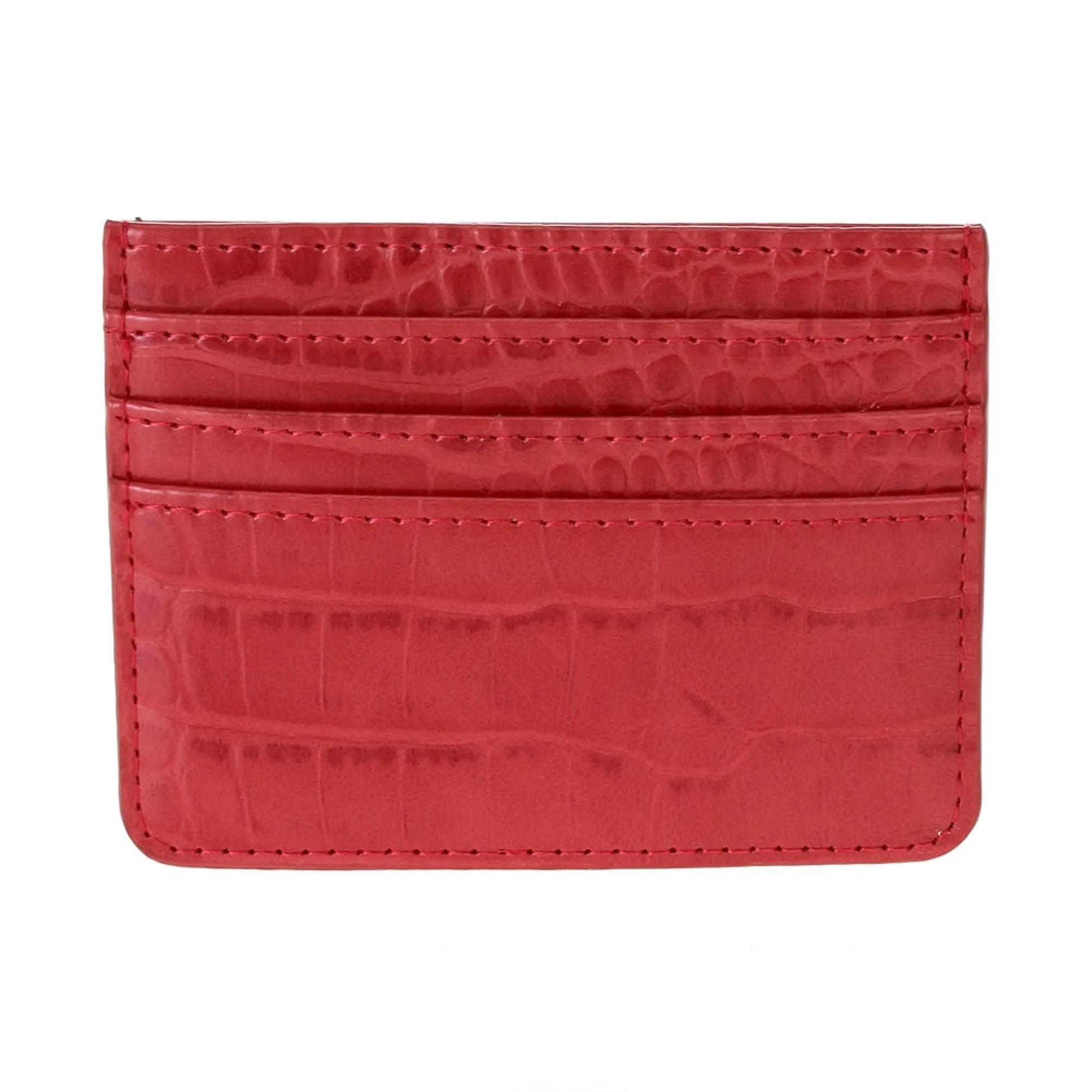 GC1076 Tiara Crocodile Skin Slim Cardholder/Wallet