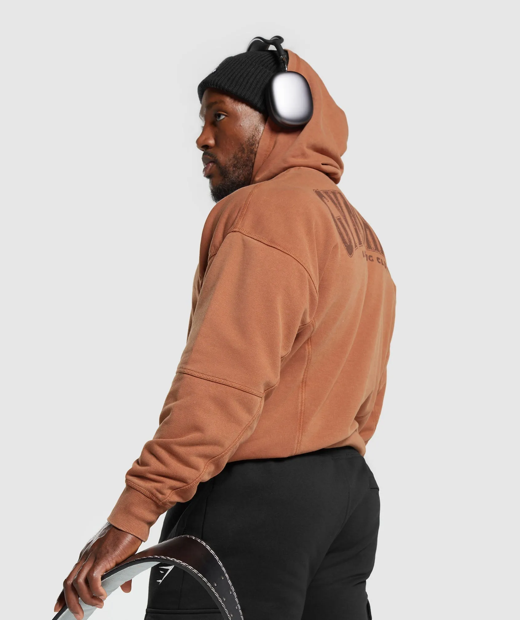 Gymshark Heritage Washed Hoodie - Canyon Brown