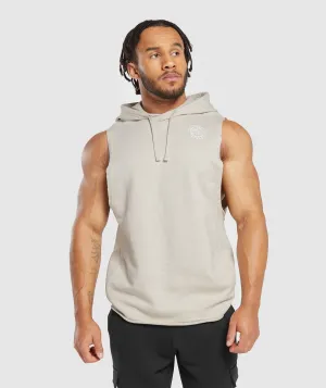 Gymshark Legacy Drop Arm Hoodie - Pebble Grey