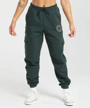 Gymshark Legacy Joggers - Fog  Green