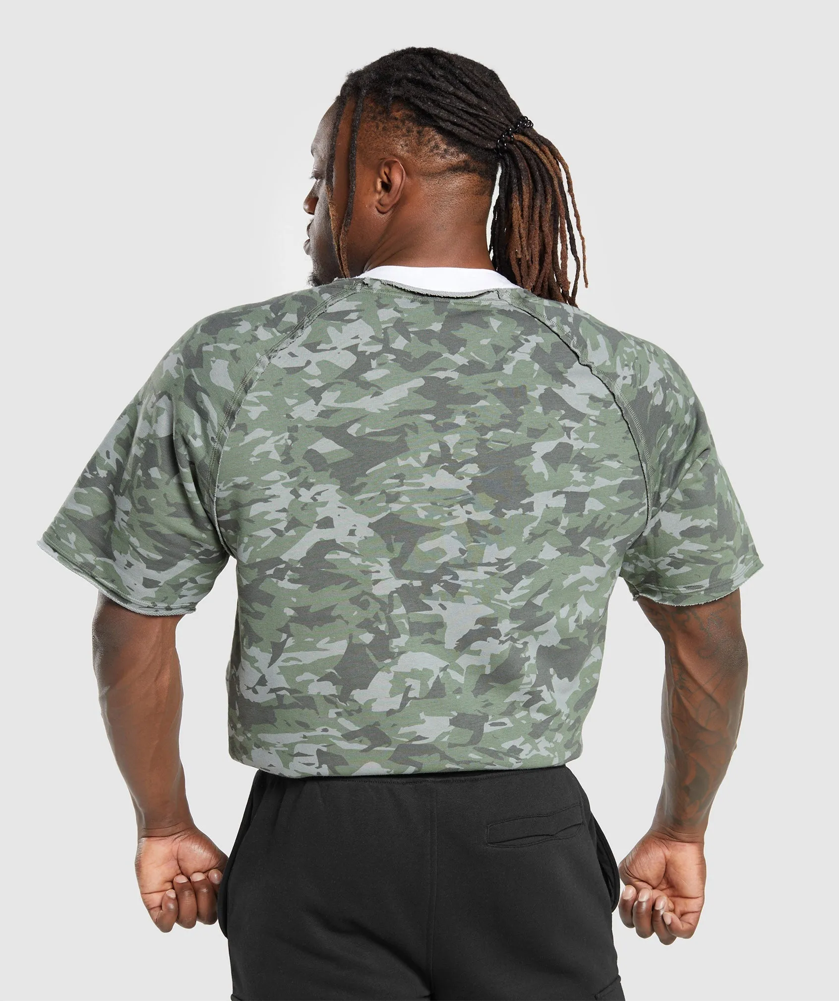 Gymshark Legacy Rag Top - Unit Green