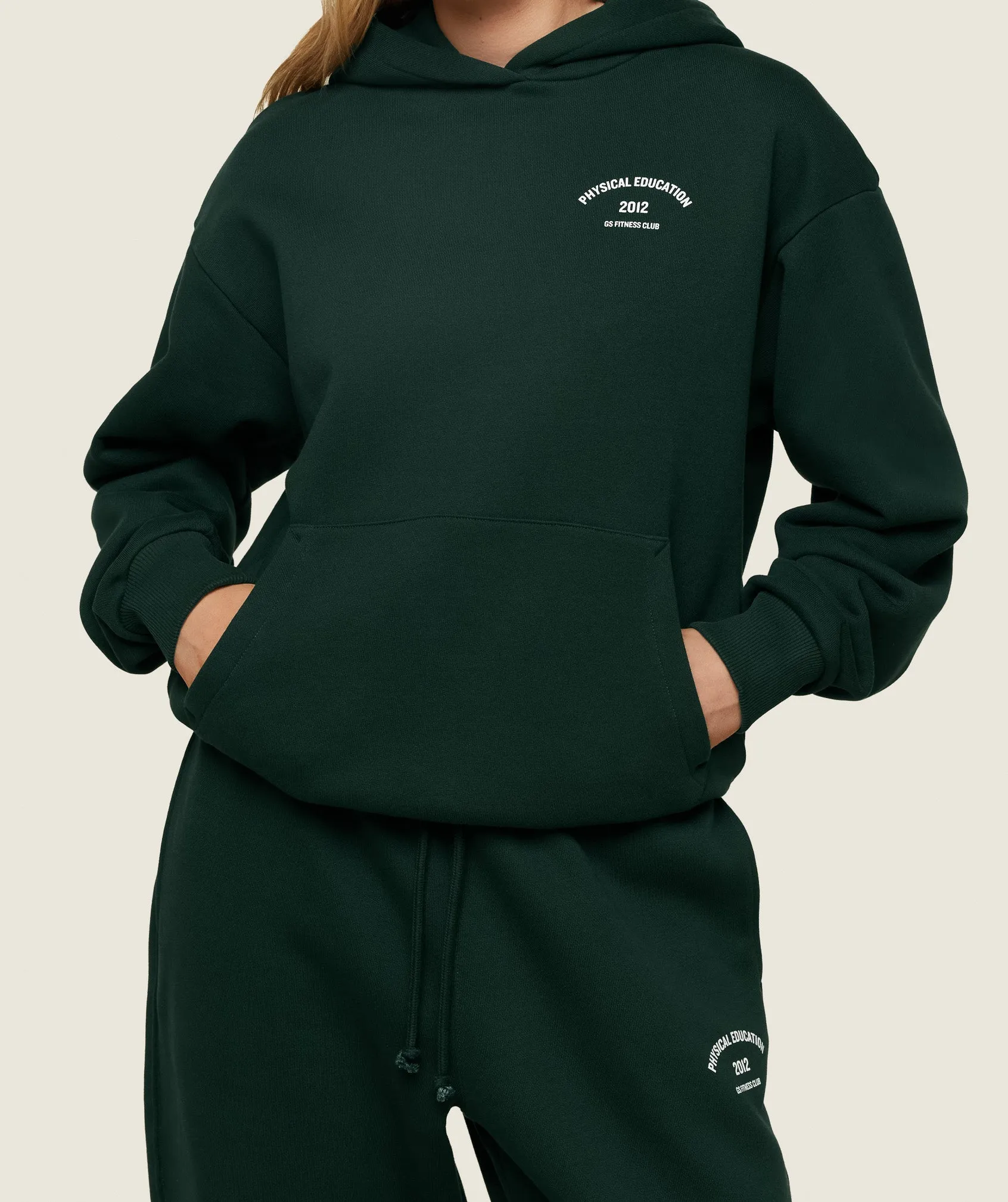 Gymshark Phys Ed Graphic Hoodie - Green