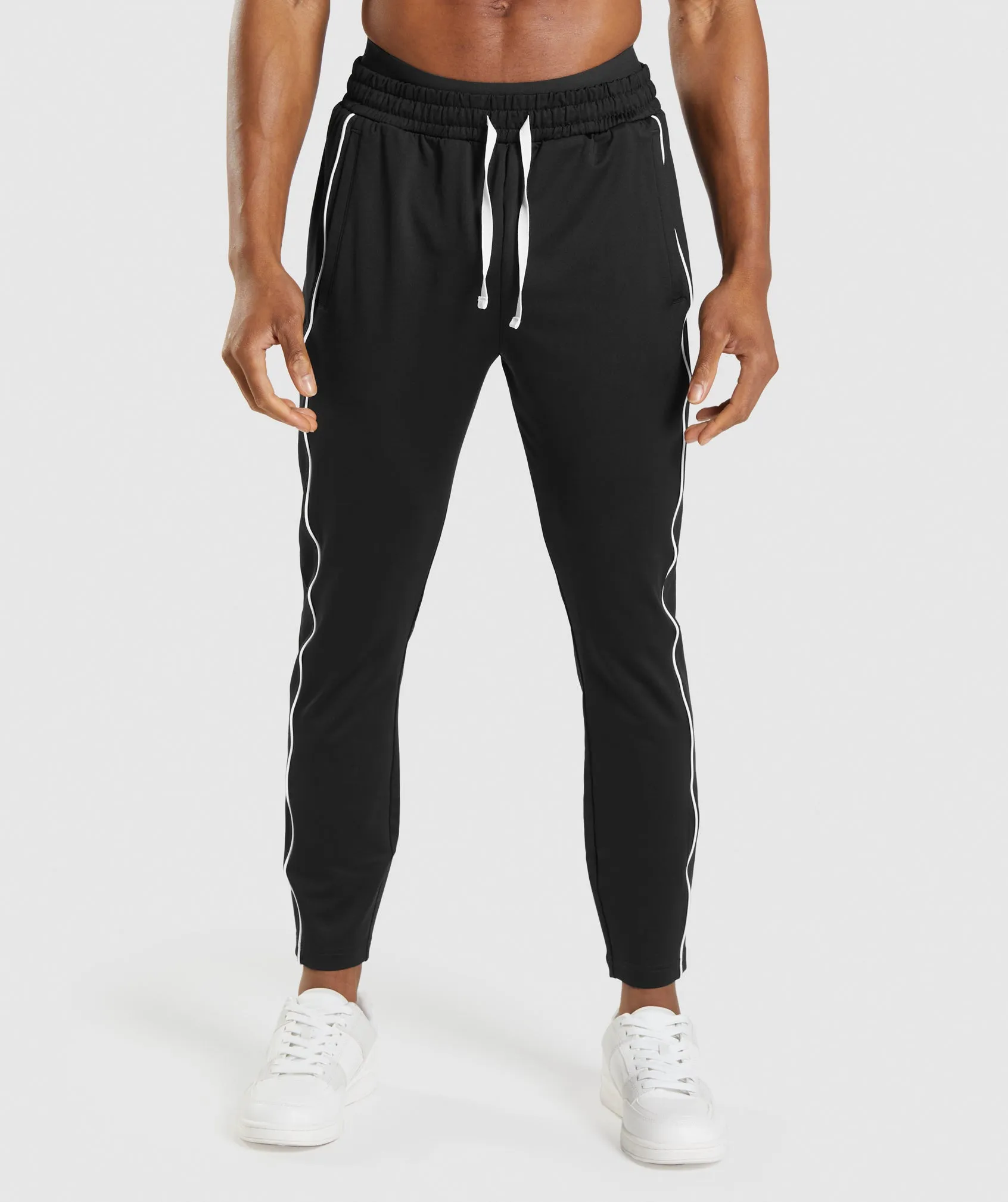 Gymshark Recess Joggers - Black/White