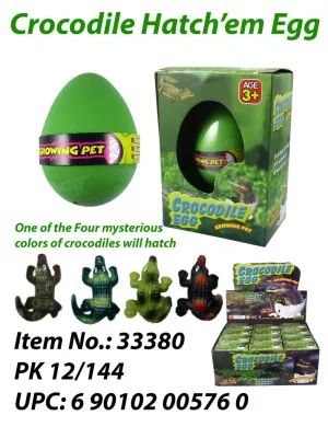 HATCH'EM CROCODILE EGG