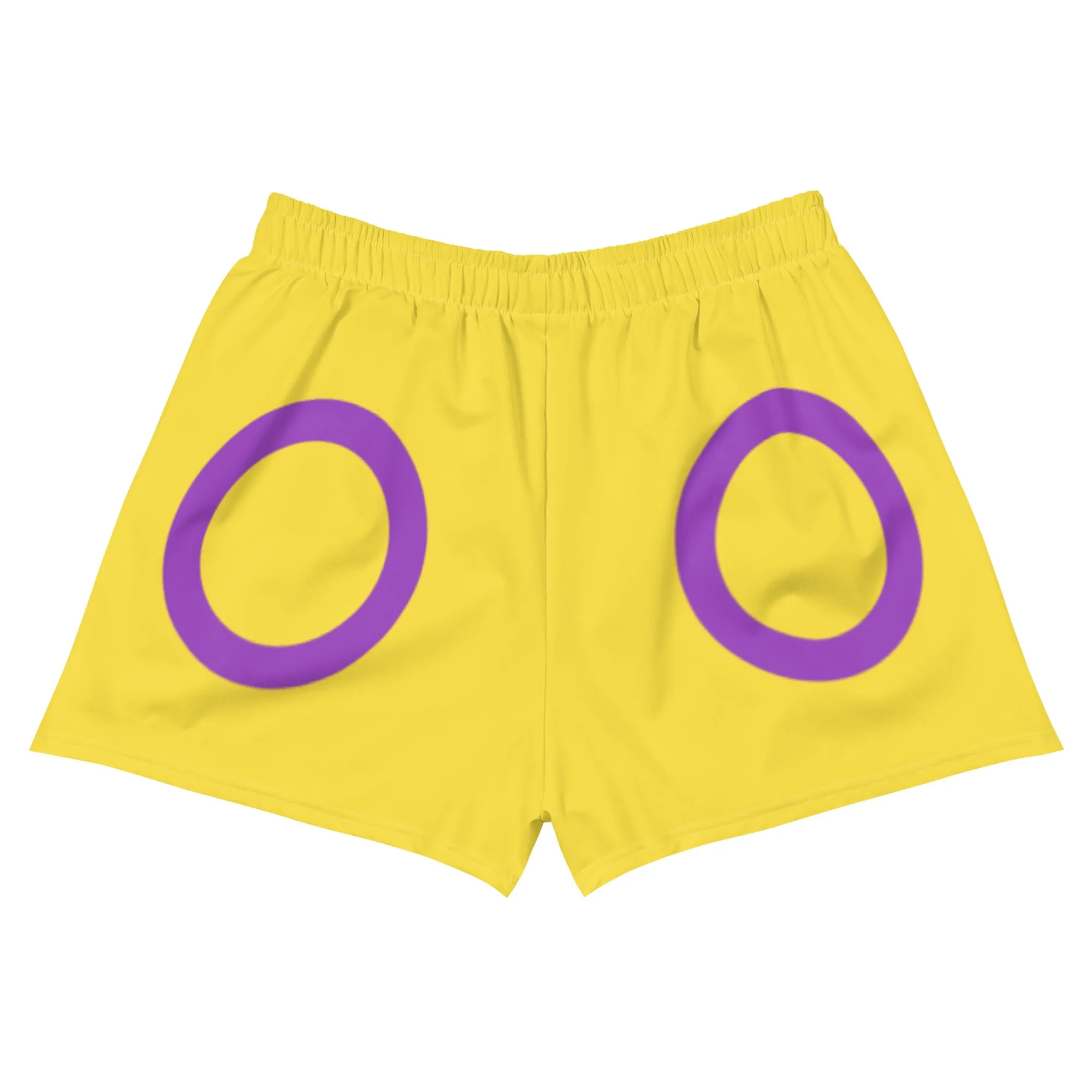 Intersex Flag Athletic Shorts