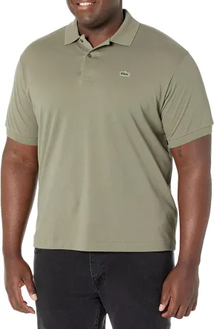 Lacoste Mens Short Sleeve Pima Jersey Interlock Regular Fit Polo