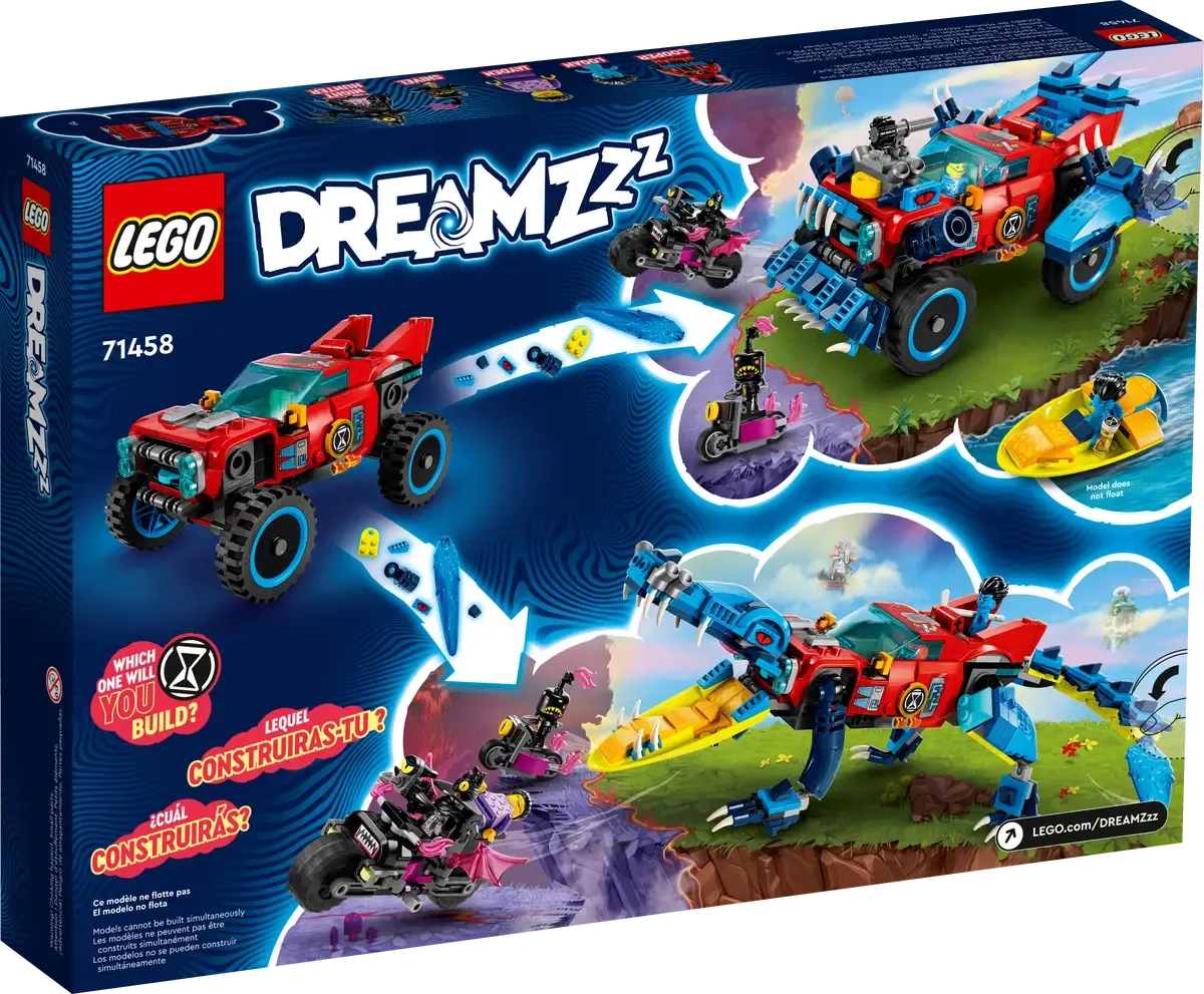 LEGO 71458: Dreamzzz: Crocodile Car