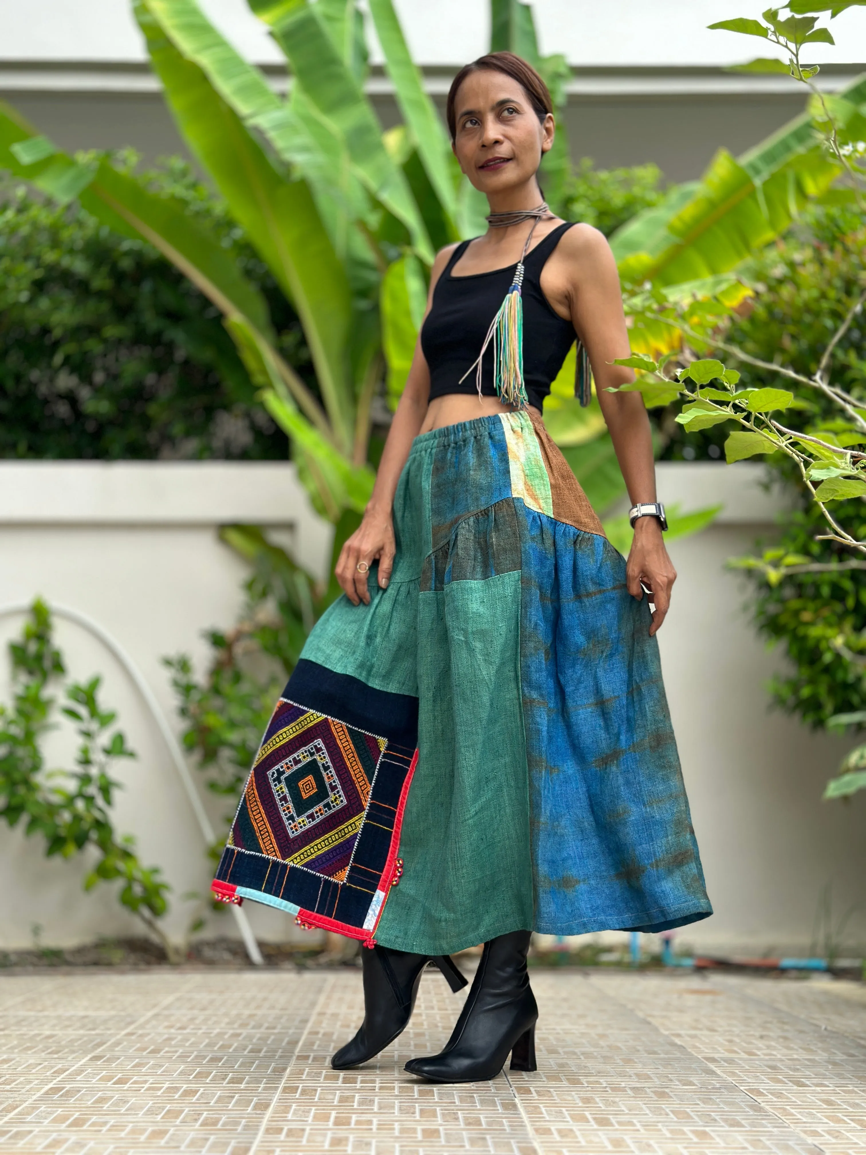 Patchwork skirt