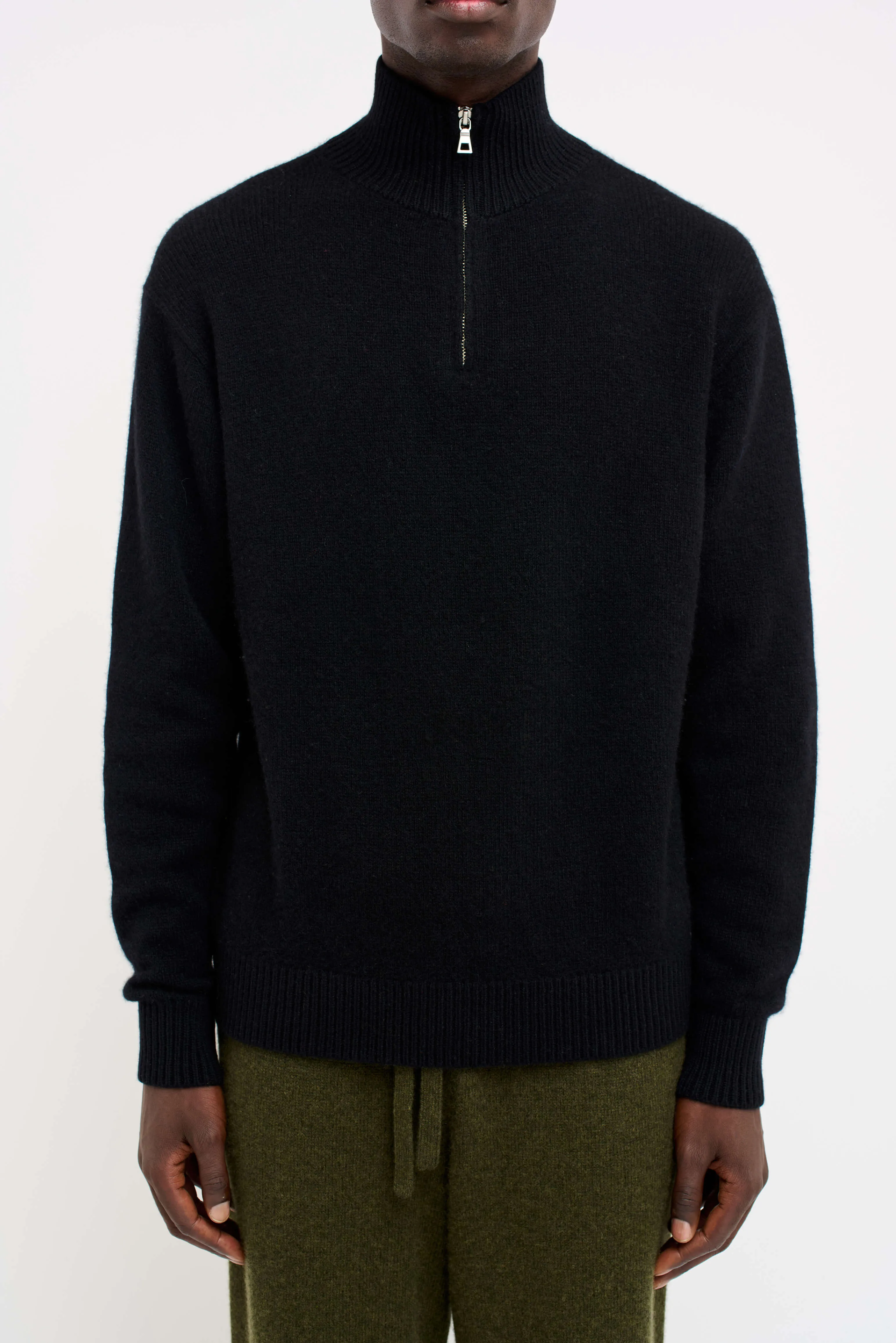 Relaxed Half Zip