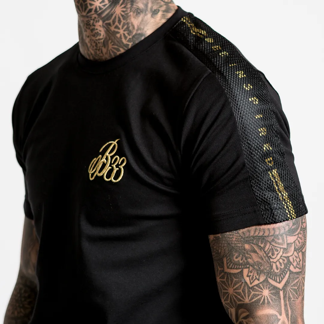 Vos Tee - Black/Gold