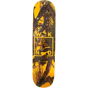 WKND 8.125” Camo Logo Orange Skateboard Deck