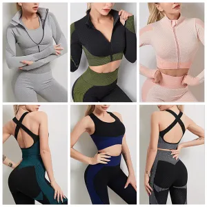 Women's 3 Piece Workout Outfits